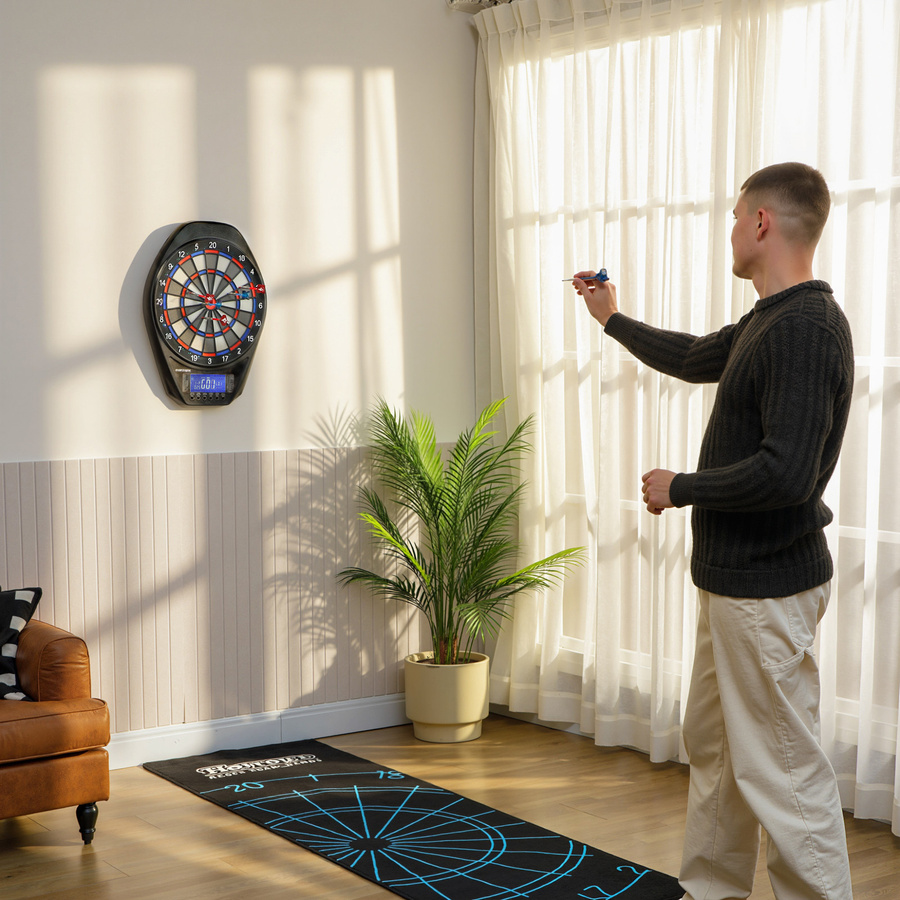 SPORTNOW Elektronische Dartscheibe, mit LED-Display, für 8 Spieler - Bild 2