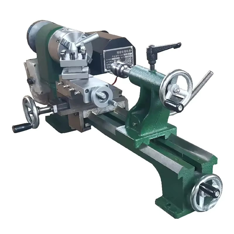 YunlinLi Präzisions-Mikro-Instrumentendrehmaschine aus Gusseisen in Grün für den Heimgebrauch - Bild 3