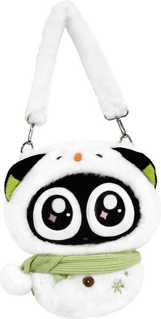 Yiran toy Luo Xiaohei Schneemann Umhängetasche, Plüsch, ab 3 Jahren - Bild 1