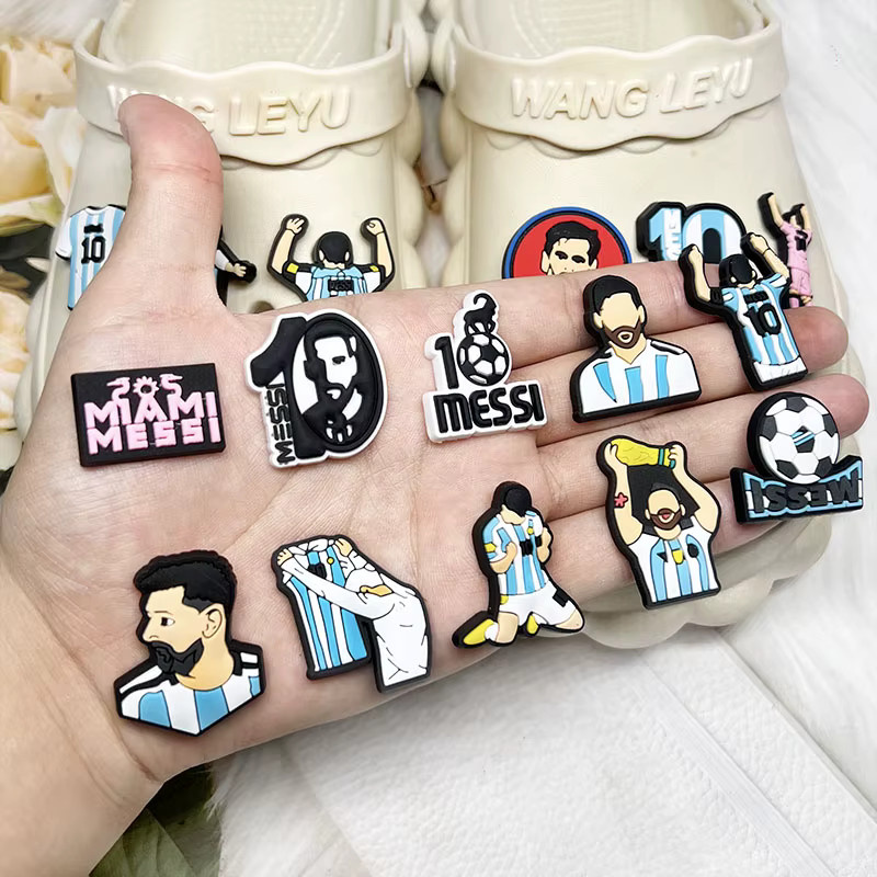 Potdemiel Schuhcharms Fußball-Superstar, Kinder, Herren - Bild 2