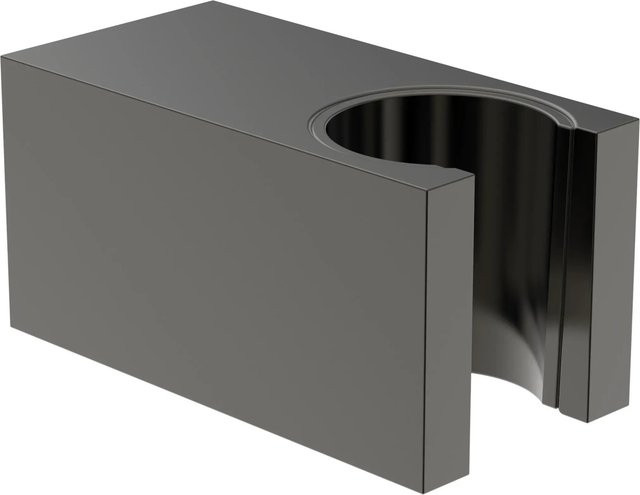Ideal Standard Brausehalter Idealrain Atelier eckig Magnetic Grey matt wandmontiert - Bild 1