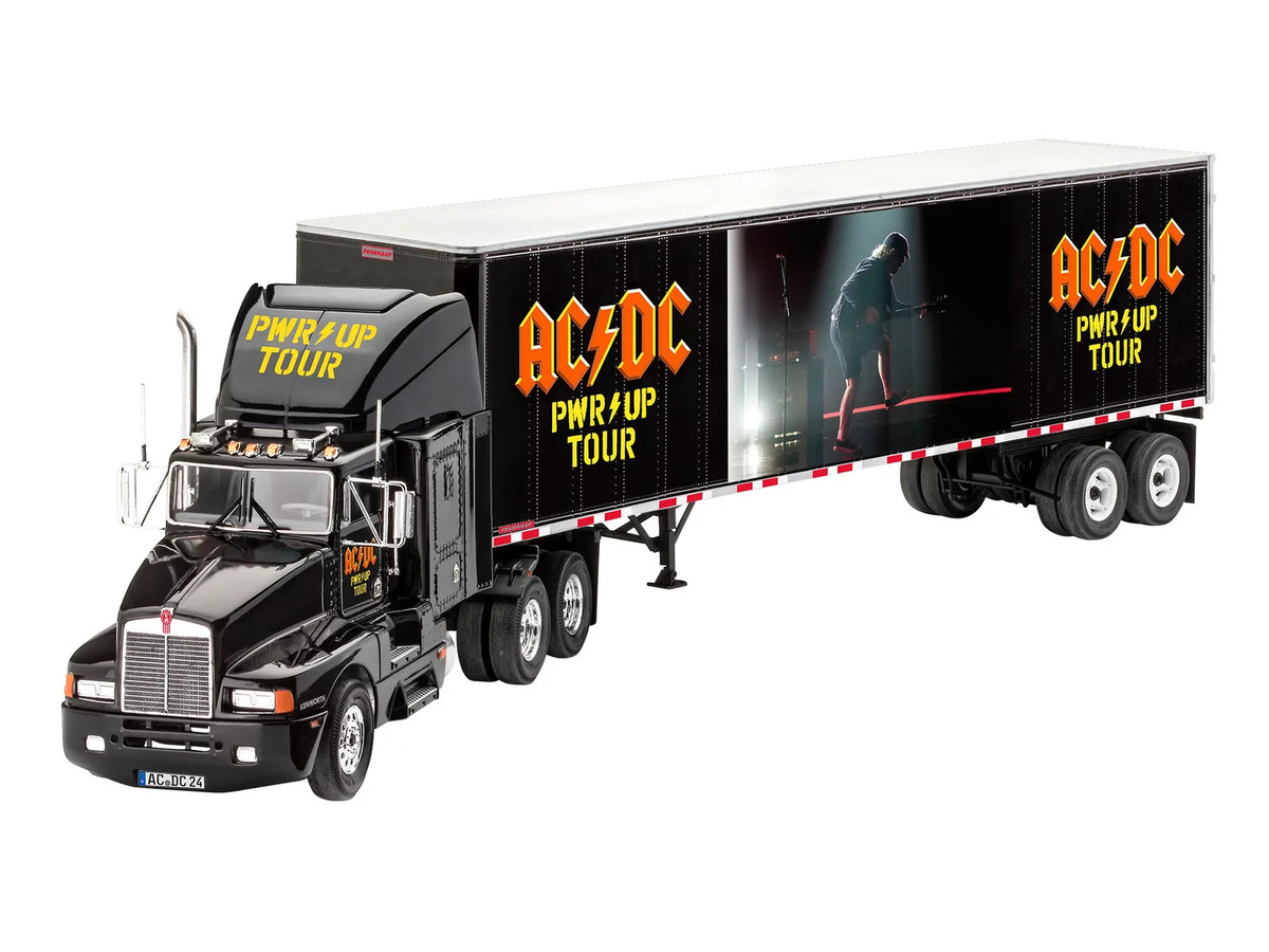 Revell AC/DC Tour Truck & Trailer Power Up, Truckmodell Bausatz, 1:32, ab 10 Jahren - Bild 3