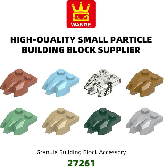 WANGE Rock Block Moc, Zubehör, 122-teiliges Set, ab 6 Jahren - Bild 1