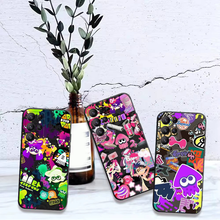 Game S-Splatoon Handyhülle für Samsung Galaxy S24 Ultra, S23, S22, S21, S20, S24 FE, S25 Ultra, S22 Ultra 5G in Multicolour - Bild 4