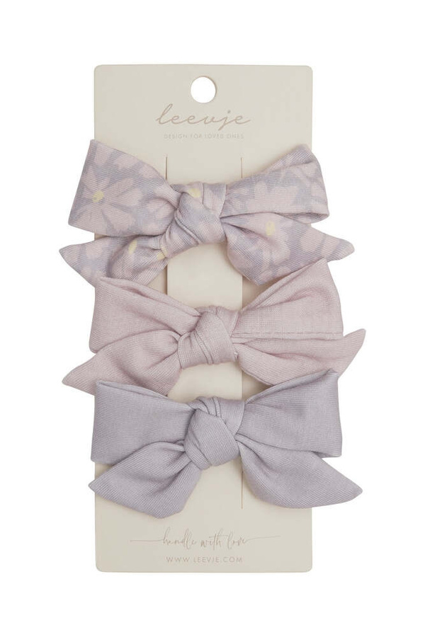 Leevje Haarspangen Lavender Flower Bows, Kinder - Bild 1