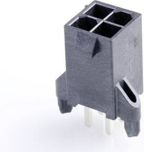 Molex Einbau-Stiftleiste Standard in Schwarz mit 4 Polzahl und 4.20 mm Rastermaß - Bild 1