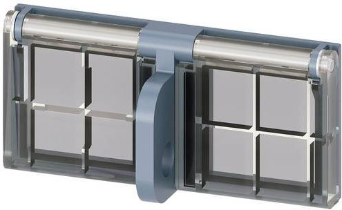 Siemens 3VW9011-0BA42 Ersatzteil aus Metall in Grau - Bild 1