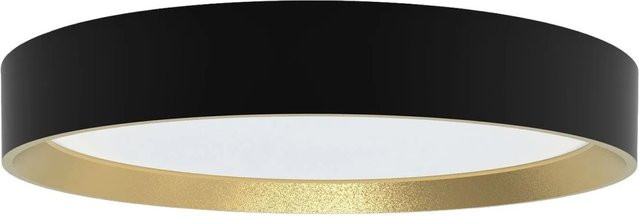 Philips LED Deckenleuchte Hanno in Schwarz-Gold, dimmbar, Durchmesser: 38,4 cm - Bild 1