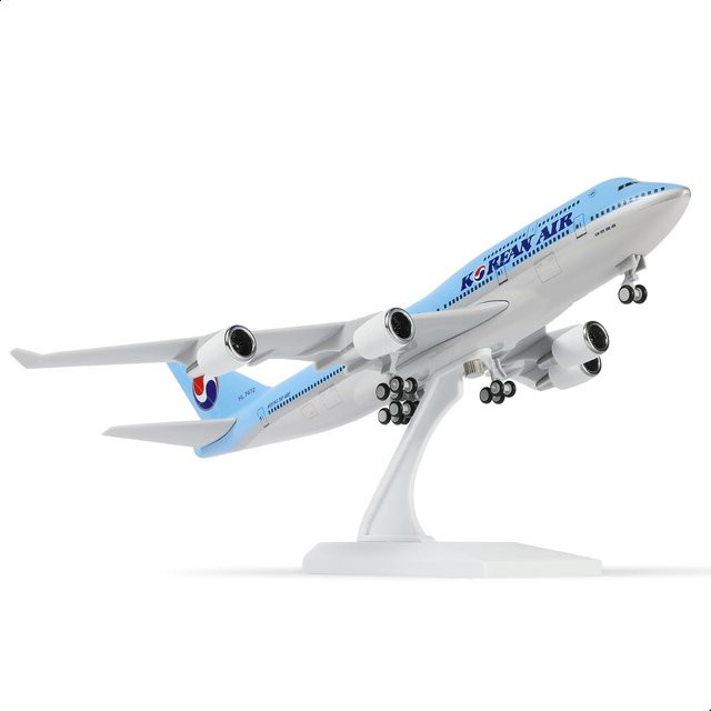 ZOCO Koreanisches B747 Flugzeugmodell-Set, 1:240, Harz, Set - Bild 1