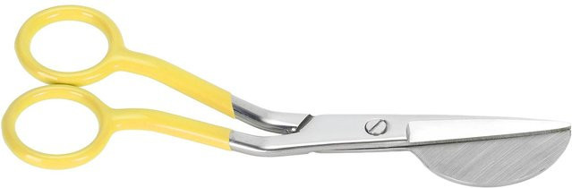GoolRC Schnabel-Applikationsschere aus Edelstahl in Gelb, 15,24 cm Länge - Bild 1