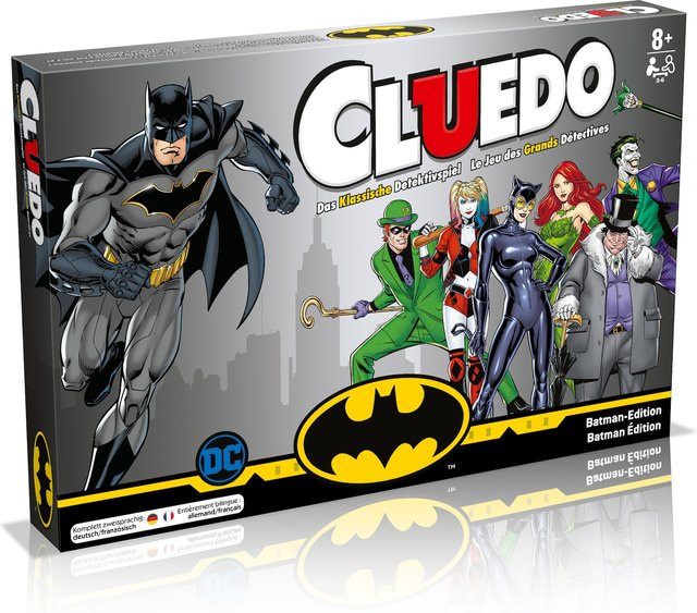 Hasbro Cluedo Batman Edition, Brettspiel, ab 8 Jahren - Bild 1