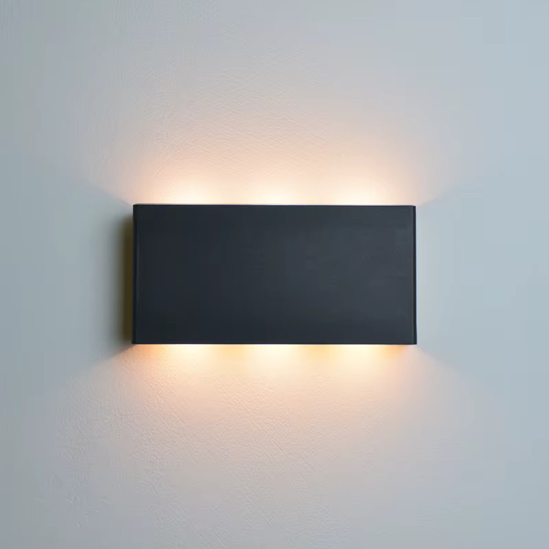 6wcharging RGB LED Wandleuchte Schwarz mit Fernbedienung und Touch-Dimmer, tragbares batteriebetriebenes Nachtlicht für das Schlafzimmer - Bild 3