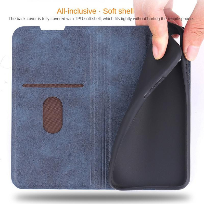 Leder Hülle für Xiaomi Poco F8 Pro mit Magnetischem Flip Cover, Geldbörse und Kartenfach sowie Ständerfunktion - Bild 3