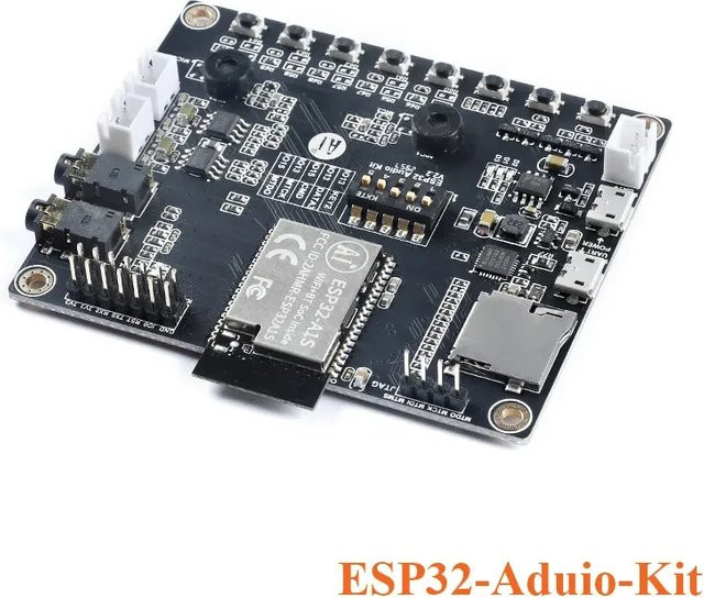 Espressif ESP32-Audio-Kit ESP32-A1S WiFi Modul mit Dual-Antenne und serieller Schnittstelle in Schwarz - Bild 1