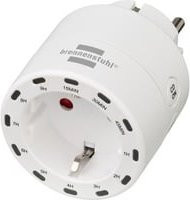 Brennenstuhl Digitaler Countdown Timer IP20 Schaltsteckdose mit LED Anzeige in Weiß - Bild 1