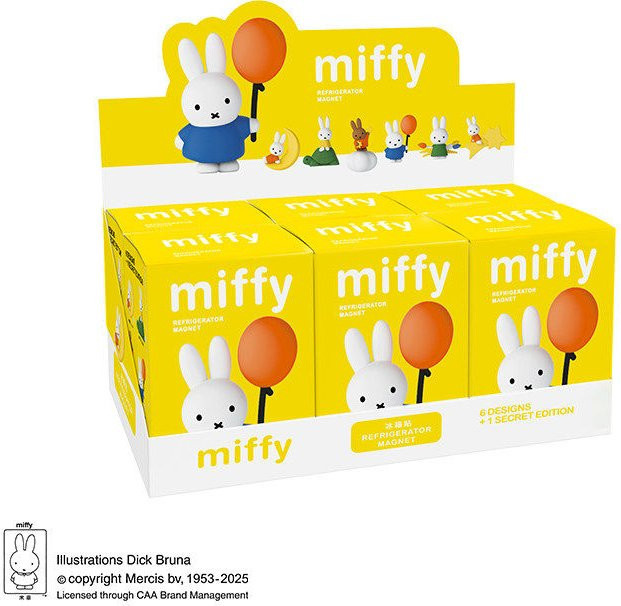 Miffy & Friends Kühlschrankmagnet Blindbox, Figuren, Multicolor - Bild 1