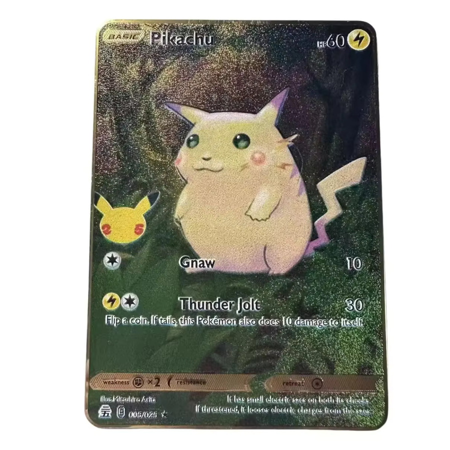 TAKARA TOMY Pokémon Karten, Gold Metall, Englisch, Set / Bundle - Bild 4