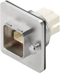 Weidmüller LWL-Steckverbinder IE-BSC-V14M-SCRJ-MM-C Kupplung in Silber - Bild 1