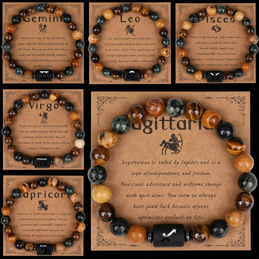 Armband Naturstein, Herren - Bild 5