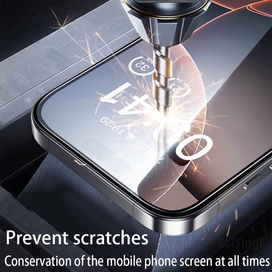 KaiYingF 4er-Set Panzerglas Display-Schutzfolie für iPhone Modelle in Transparent - Bild 5