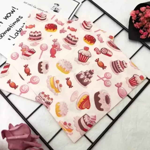 GUANYAO Bunte Geburtstag Servietten aus Papier, Quadratisch, 2-lagig, B/B: 33 x 33 cm, 20 Stück - Bild 1