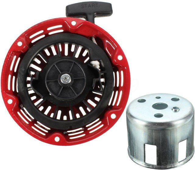 Honda Garten Start Recoil Montage Kit für GX120 GX160 und GX200 Motoren, Metall Pull Starter Set in Rot - Bild 1