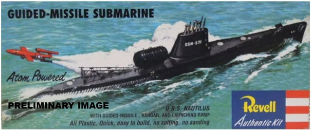 Revell U.S.S. Nautilus, Model Set, 1:305 - Bild 1