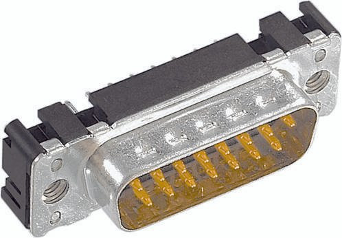 HARTING Steckverbinder 09 65 369 6712 09653696712 Polzahl: 25 THR in Silber - Bild 1