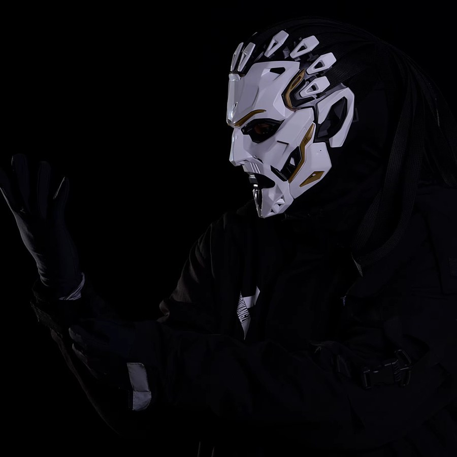 JAUPTO Witcher Maske, Fantasy, Gesichtsmaske, Cosplay-Zubehör - Bild 5