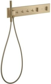 Hansgrohe ShowerComposition UP-THM Fertigset Duschsystem mit 4 Verbrauchern in Brushed Bronze - Bild 1