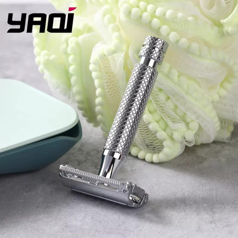 Yaqi Razor Monarch Sicherheitsrasierer, Chrom, Herren - Bild 2