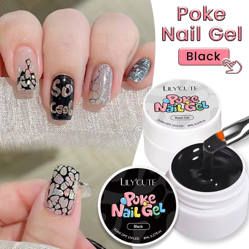 LILYCUTE Nagelgel, Weiß, Glänzend, 8 ml - Bild 2