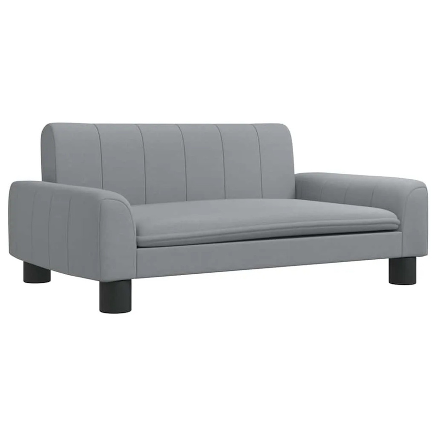 vidaXL Hundebett Sofa in Hellgrau aus Stoff mit B/T/H: 70 x 45 x 30 cm - Bild 2