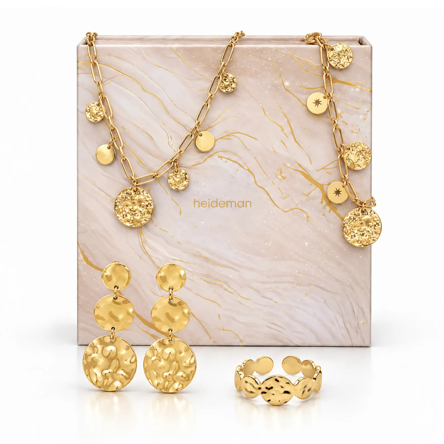 Heideman Adventsbox 2026 Clarity, Edelstahl, Gold, Damen - Bild 1