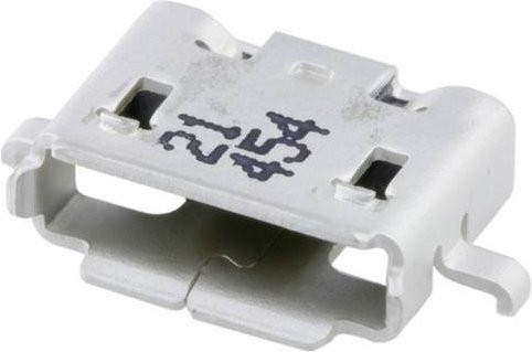 Molex Micro USB Buchse rechtwinklig in Silber 476540001 - Bild 1