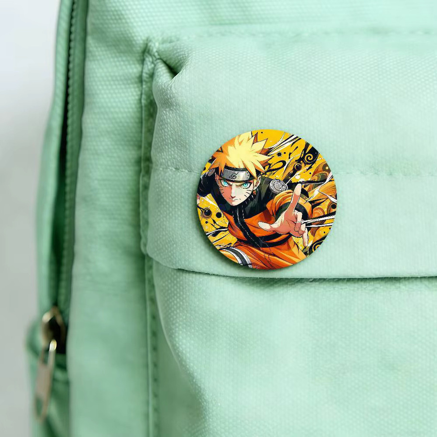 Naruto Button-Pin, Metall, Abzeichen - Bild 4