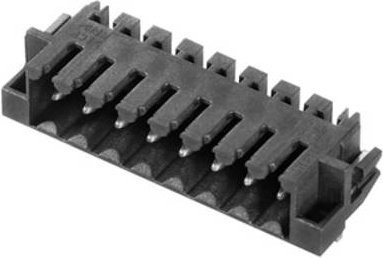 Weidmüller Stiftgehäuse-Platine BL/SL in Schwarz, 50 Stück, Rastermaß: 3,50 mm - Bild 1