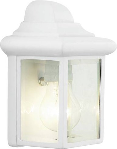 Brilliant Nissie 91018A05 Außenwandleuchte in Weiß mit E27 Fassung - Bild 1