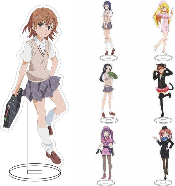 Bandai A Certain Scientific Railgun, Acryl-Figur, 16cm - Bild 1