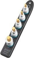 Hazet SmartRail 990-SR/5 Steckschlüsseleinsatz-Satz Innenvielzahn XZN, 5-teilig, Schwarz-Silber - Bild 1