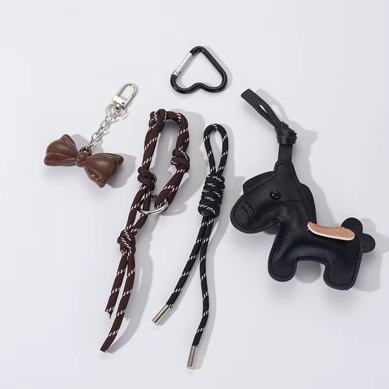 Yogodlns Taschenanhänger, geflochtener Seil-Anhänger, Pony-Anhänger - Bild 2
