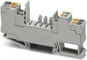 Phoenix Contact Basiselement CB 1/6-2/4 PT-BE Distribution Board aus Kunststoff in Grau, 10 Stück - Bild 1