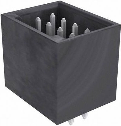 Molex Stiftleiste Standard 8-polig Schwarz Rastermaß 2.54mm - Bild 1