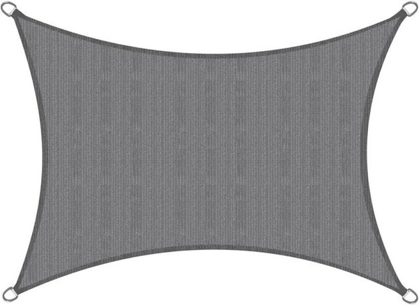 Sol Royal Sonnensegel SolVision HS9 rechteckig aus HDPE in Anthrazit B: 300 cm, T: 400 cm