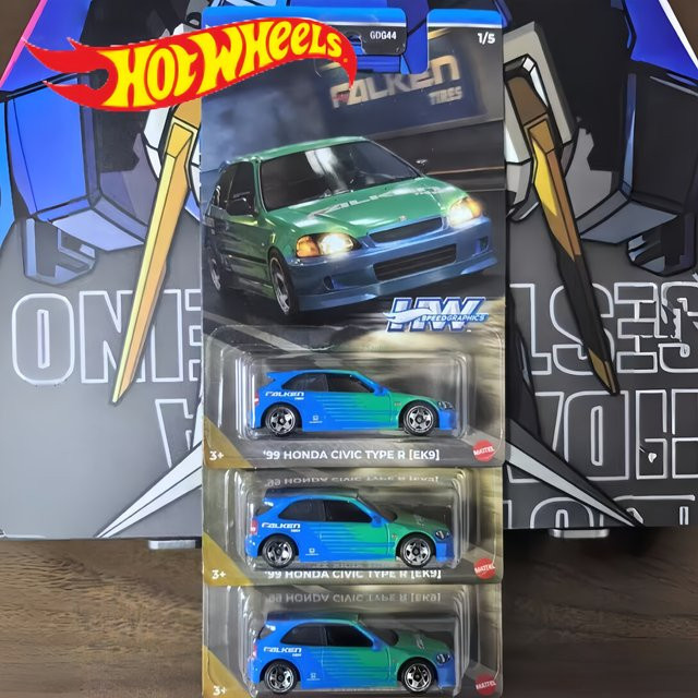 Hot Wheels Speed Graphics Serie, 99 Honda Civic Type R (Ek9), Modellautos, 1:64 - Bild 1