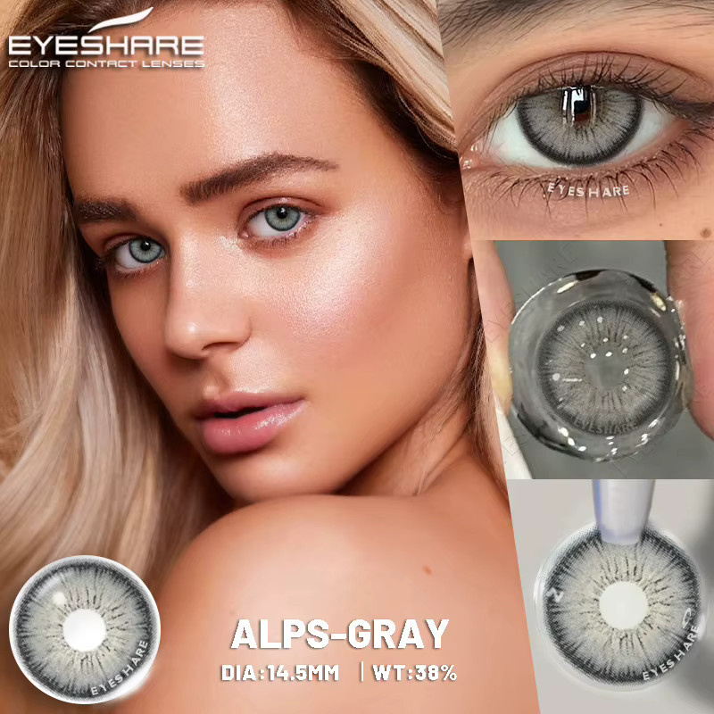 EYESHARE Farbige Kontaktlinsen, Vienna-Brown, 2 Stück - Bild 3