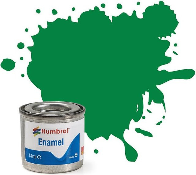 Humbrol Smaragdgrün glänzend, Grün - Bild 1