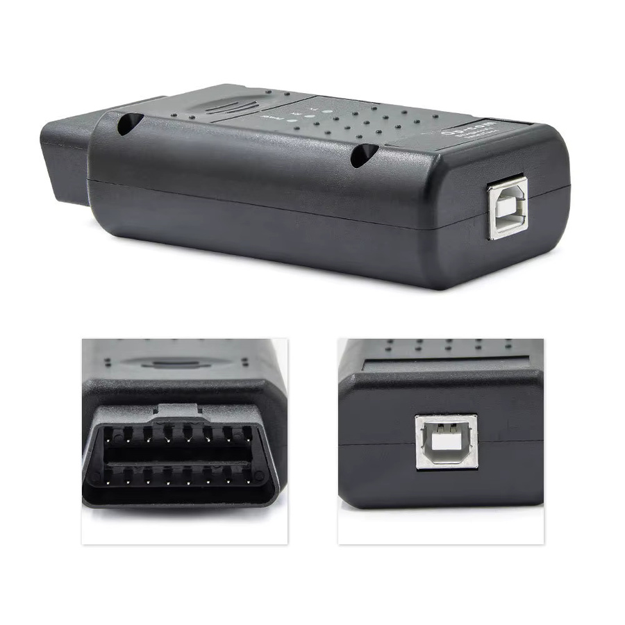 YIQIXIN OPCOM OBD-Scanner-Tool mit Bluetooth für Opel, Firmware PIC18F458 FTDI CAN BUS, Diagnosegerät zur Fehlercode-Auslesung, Schwarz - Bild 2