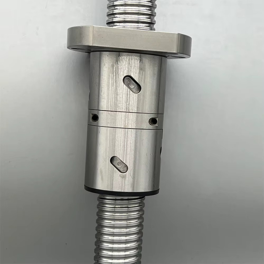 DAKAI Kugelumlaufspindel DFU1605 mit Doppelmutter in Silber für CNC und 3D-Drucker - Bild 3