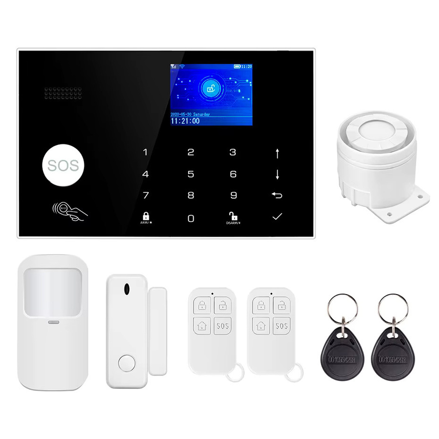 KERUI G30 Einbruchalarm mit Temperatur- und Luftfeuchtigkeitsanzeige, WIFI-GSM-Alarmsystem zur smarten Sicherheit mit Tuya-Unterstützung - Bild 6